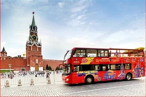 Экскурсии по Москве на двухэтажных автобусах